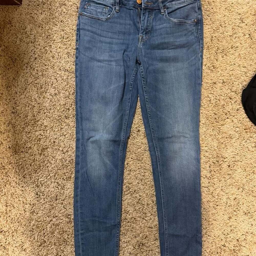 Vigoss Jagger Skinny Jeans Size W30 L29 Medium Wash Denim